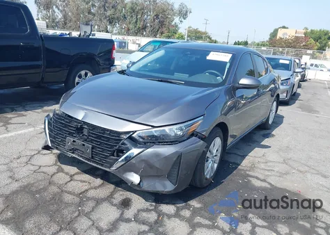 2025 Nissan Sentra S из США, поврежденный, VIN 3N1AB8BV9SY327109